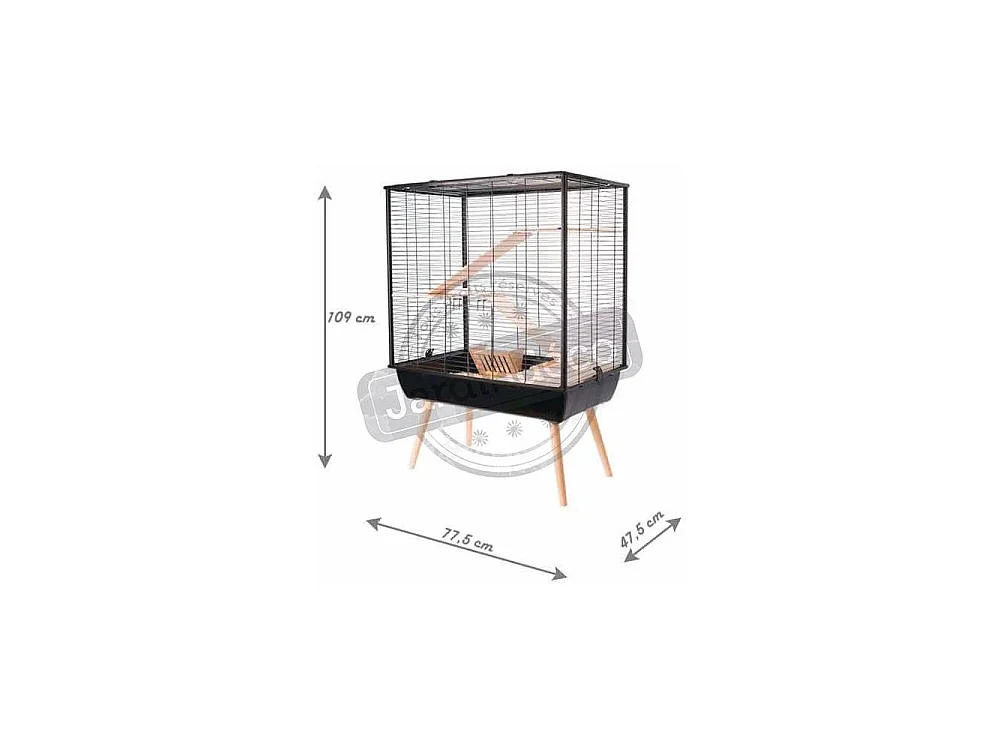 Cage Neo cosy pour grands rongeurs 80 cm