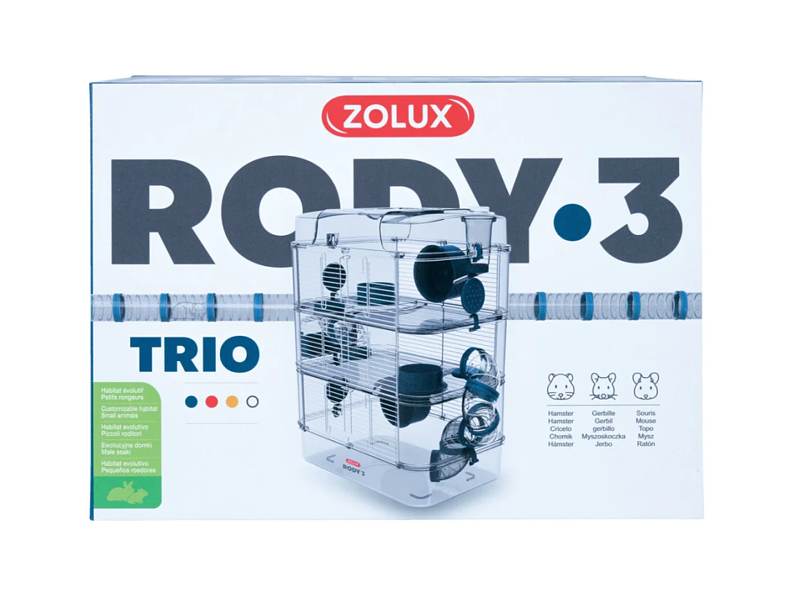 Käfig für Kleinnager Rody 3 trio