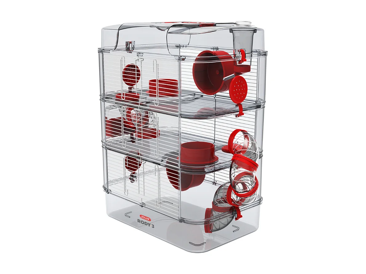 Cage pour petits rongeurs Rody 3 trio