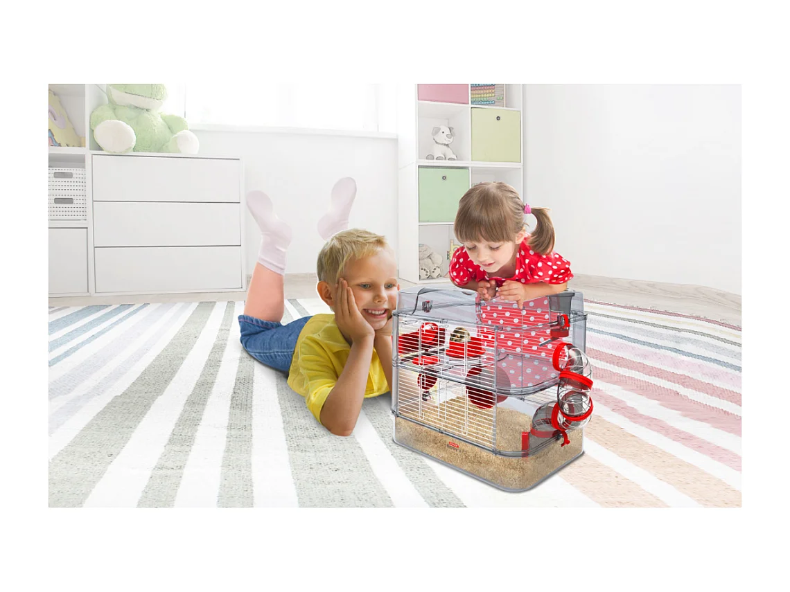 Cage pour petits rongeurs Rody 3 trio
