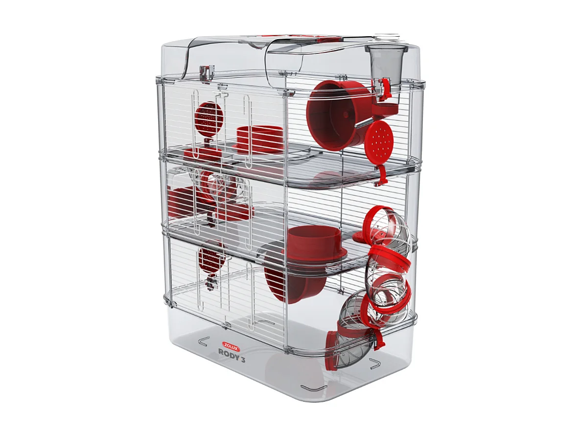 Cage pour petits rongeurs Rody 3 trio