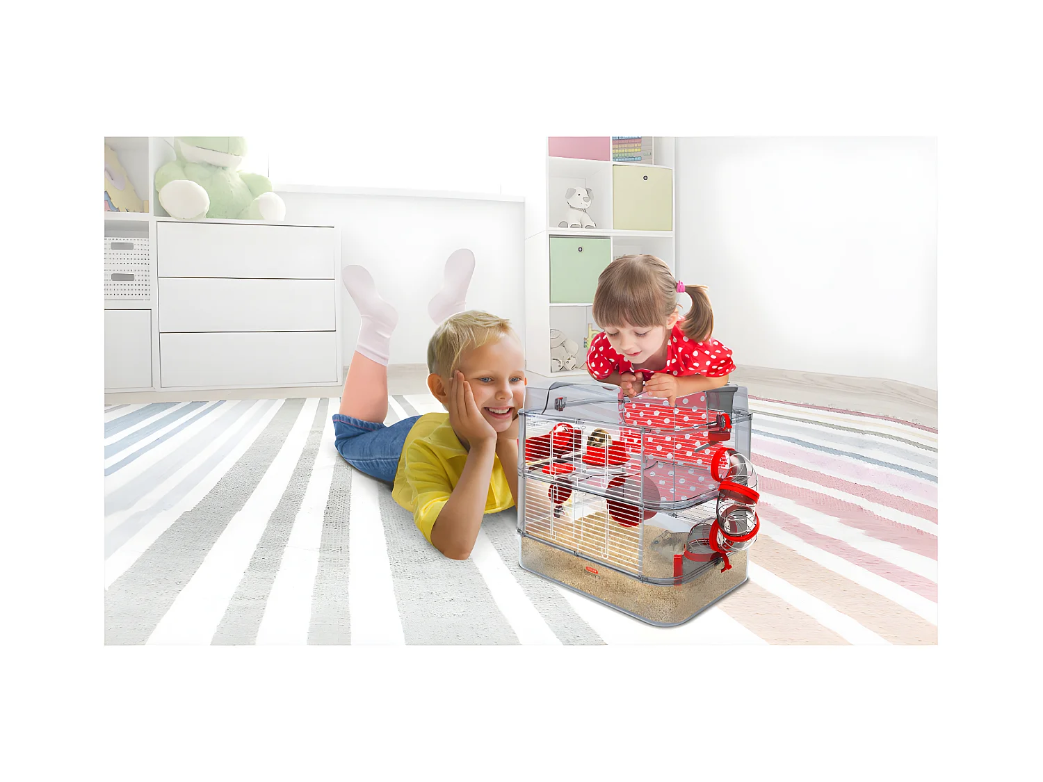 Jaula para roedores pequeños Rody 3 duo