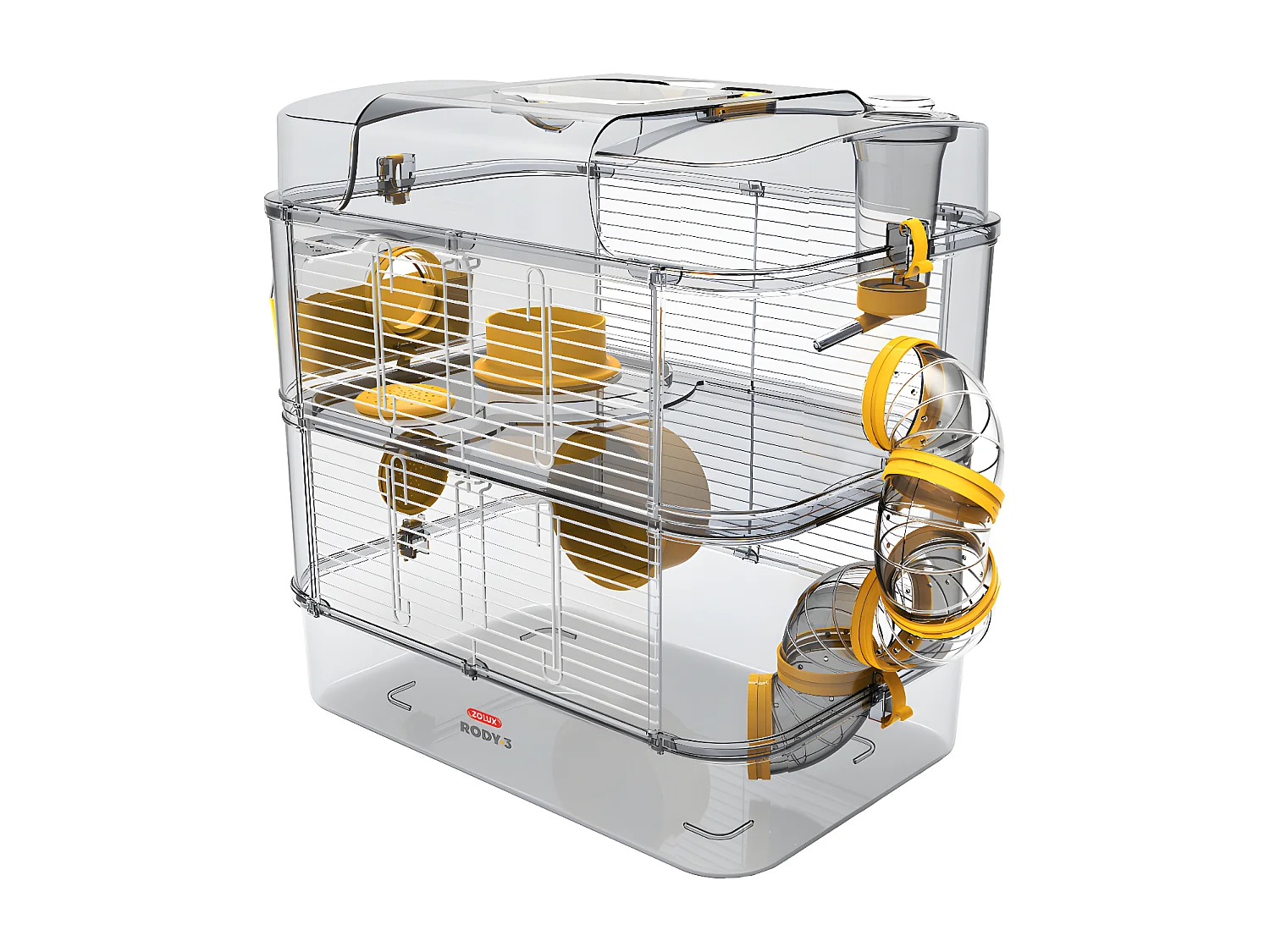 Cage pour petits rongeurs Rody 3 duo