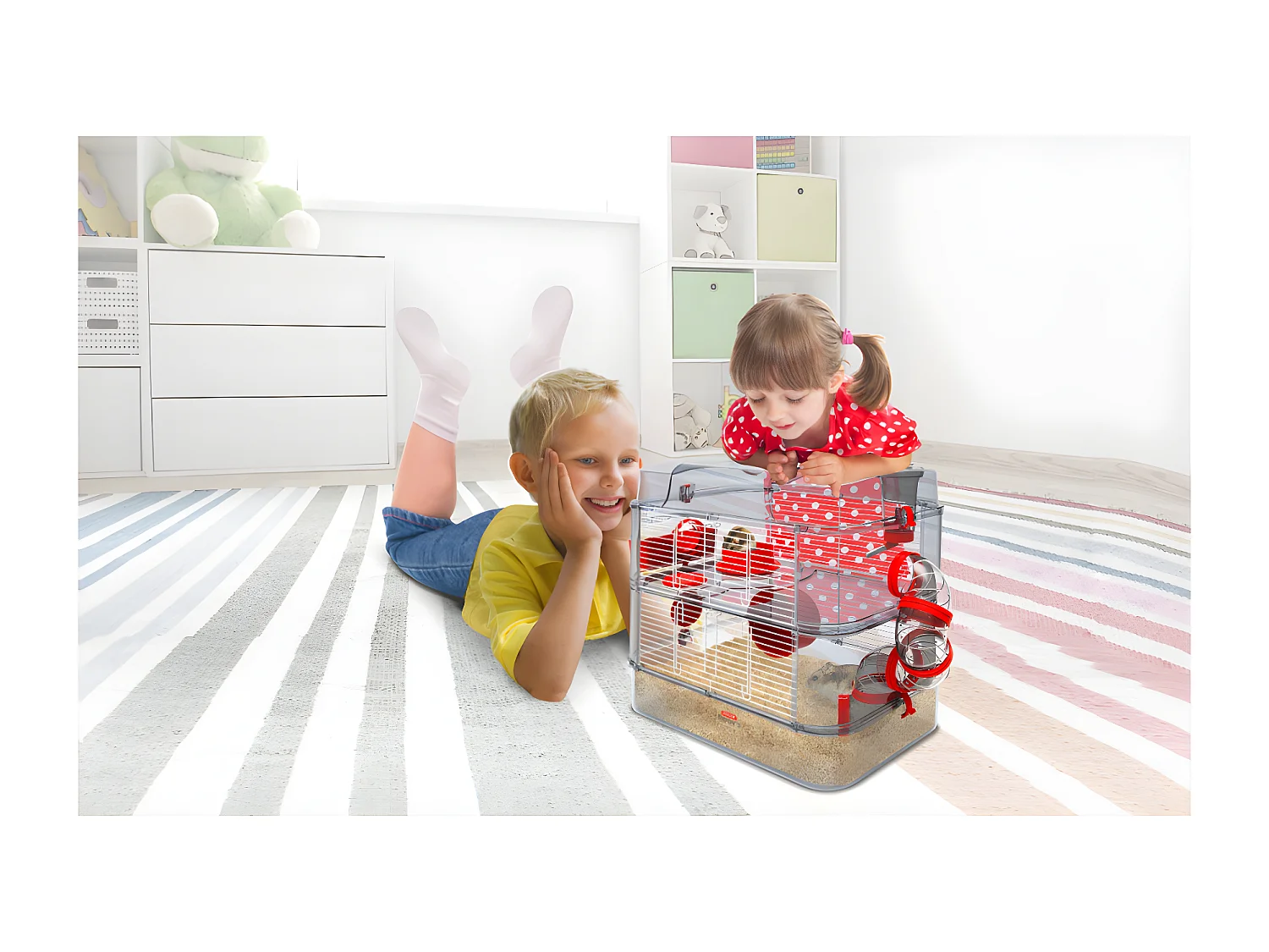 Cage pour petits rongeurs Rody 3 duo