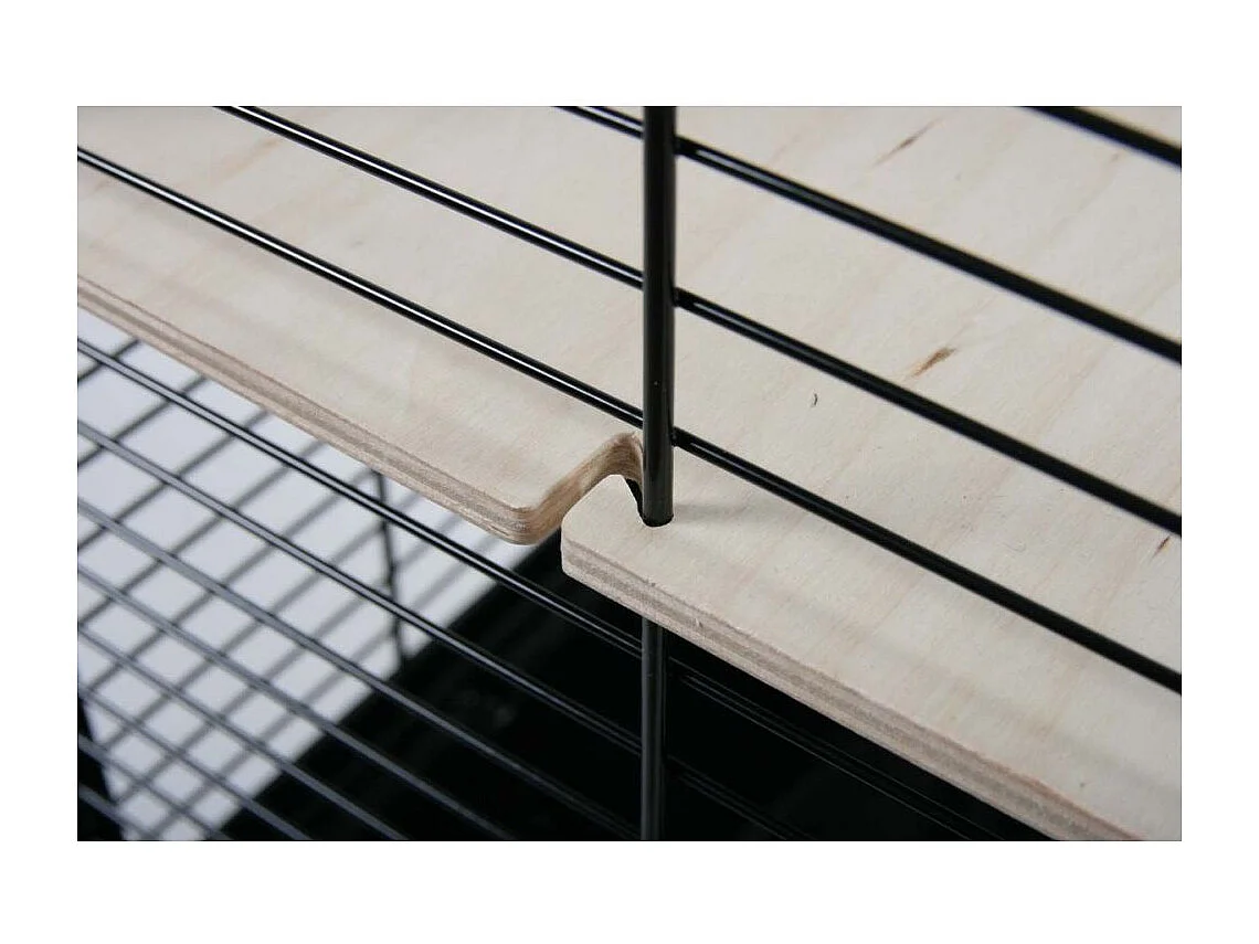 Cage Neo nigha pour petits rongeurs 36 cm Noir