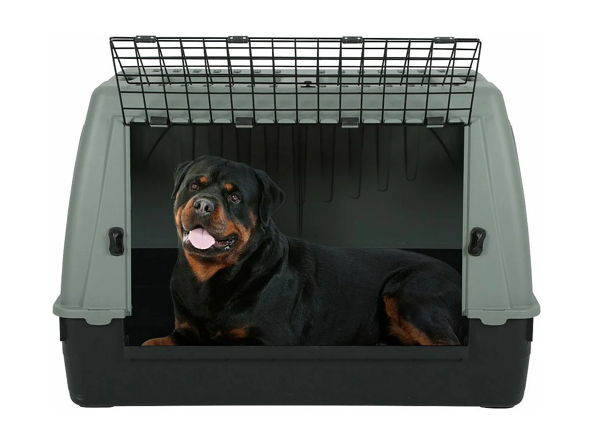 Caja de viaje de plástico reciclado 98 x 67 x 55 cm