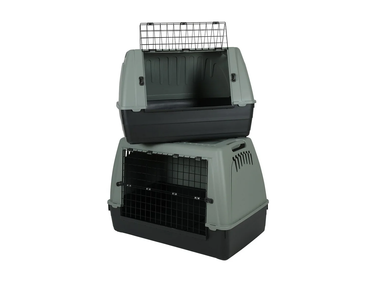 Caja de viaje de plástico reciclado 98 x 67 x 55 cm