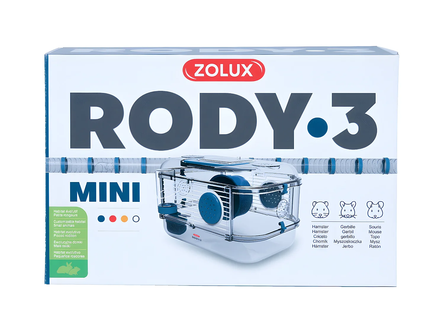 Cage pour petit rongeur Rody 3 mini