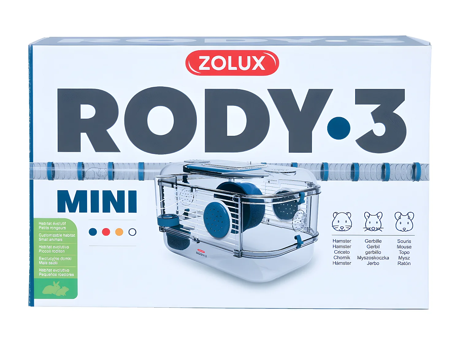 Cage pour petit rongeur Rody 3 mini