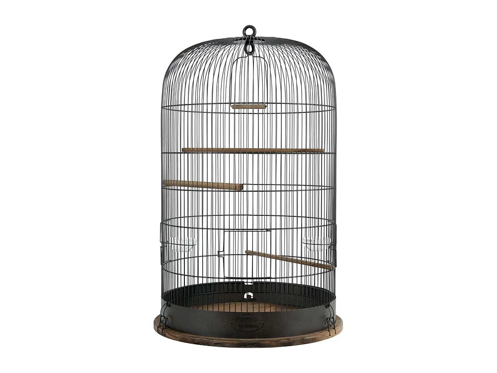 Cage rétro pour oiseaux Marthe 45 cm