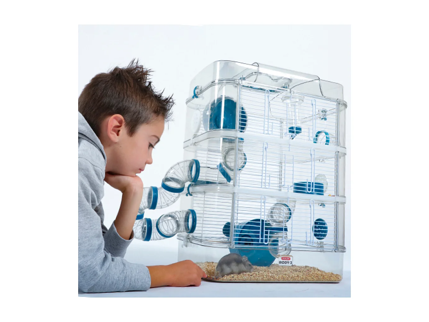 Cage pour petits rongeurs Rody 3 trio