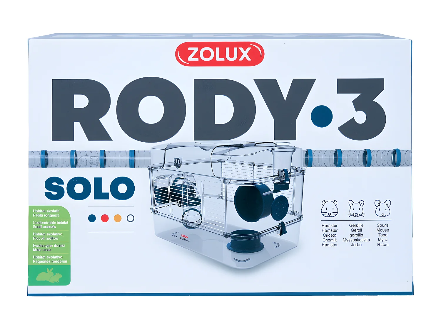 Gabbia per piccoli roditori Rody 3 solo