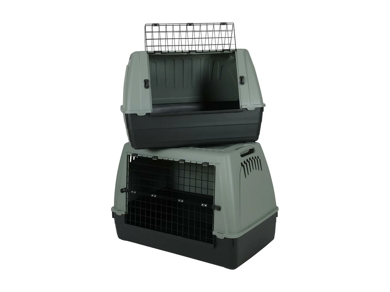 Caja de viaje de plástico reciclado 87 x 48 x 58 cm