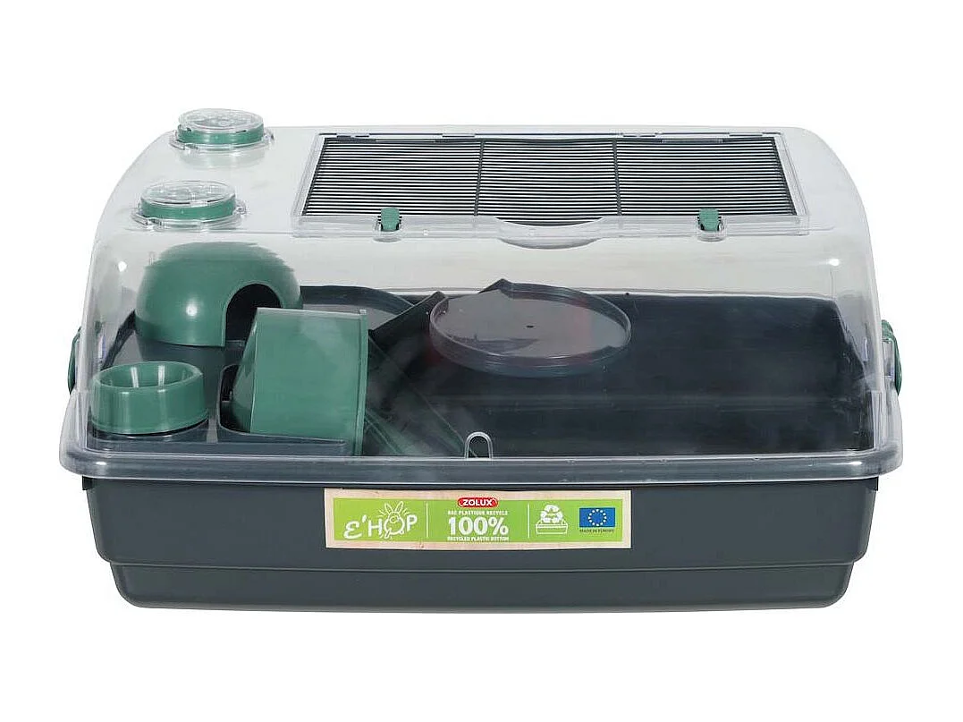 Hamsterkäfig aus recyceltem Plastik Ehop
