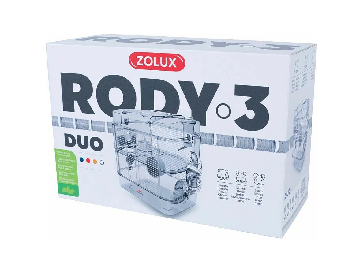 Cage pour petits rongeurs Rody duo