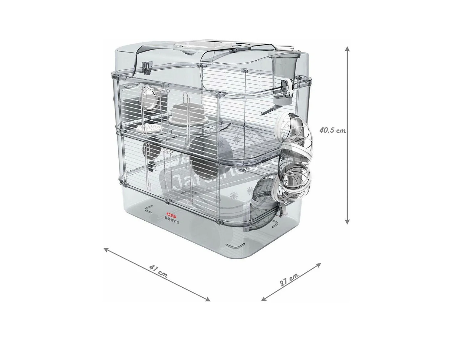 Cage pour petits rongeurs Rody duo