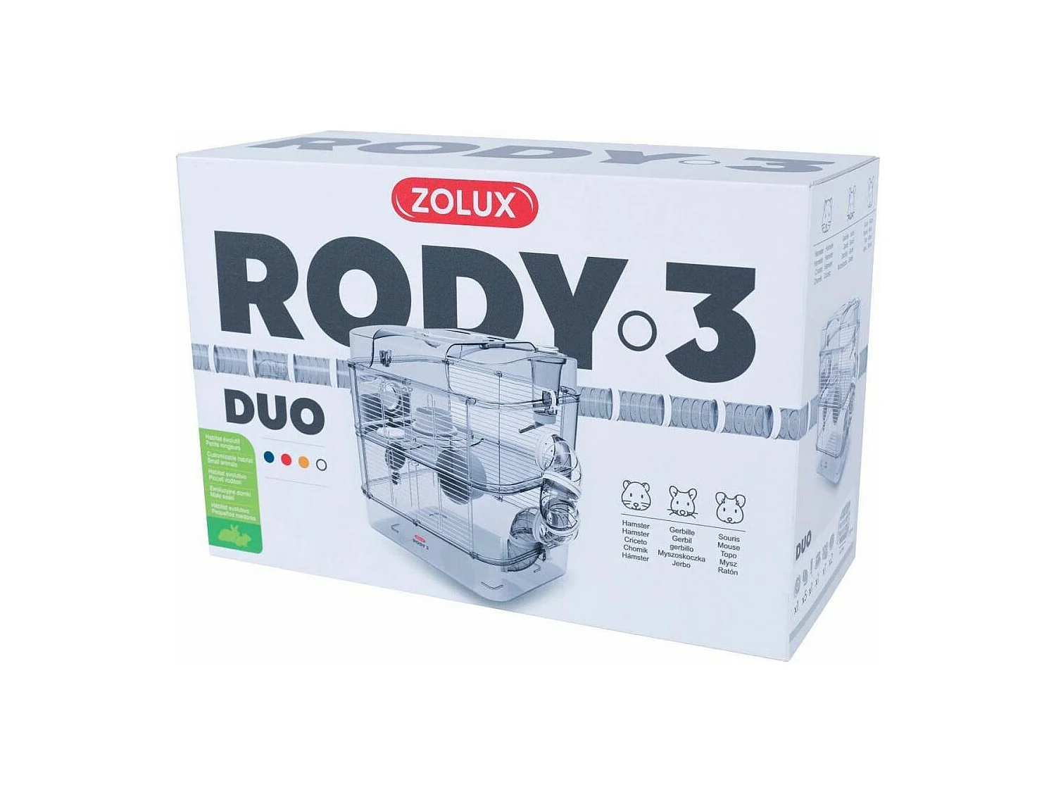 Cage pour petits rongeurs Rody duo
