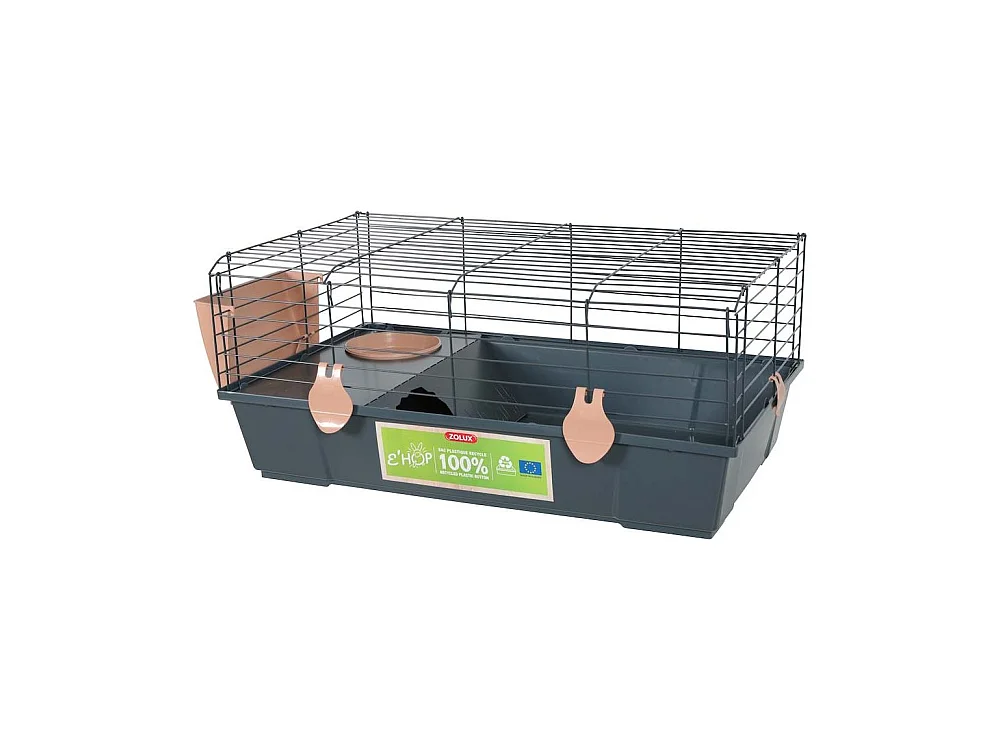 Cage pour cochon d'inde en plastique recyclé Ehop