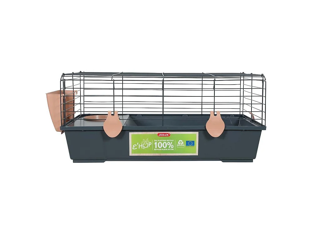 Cage pour cochon d'inde en plastique recyclé Ehop