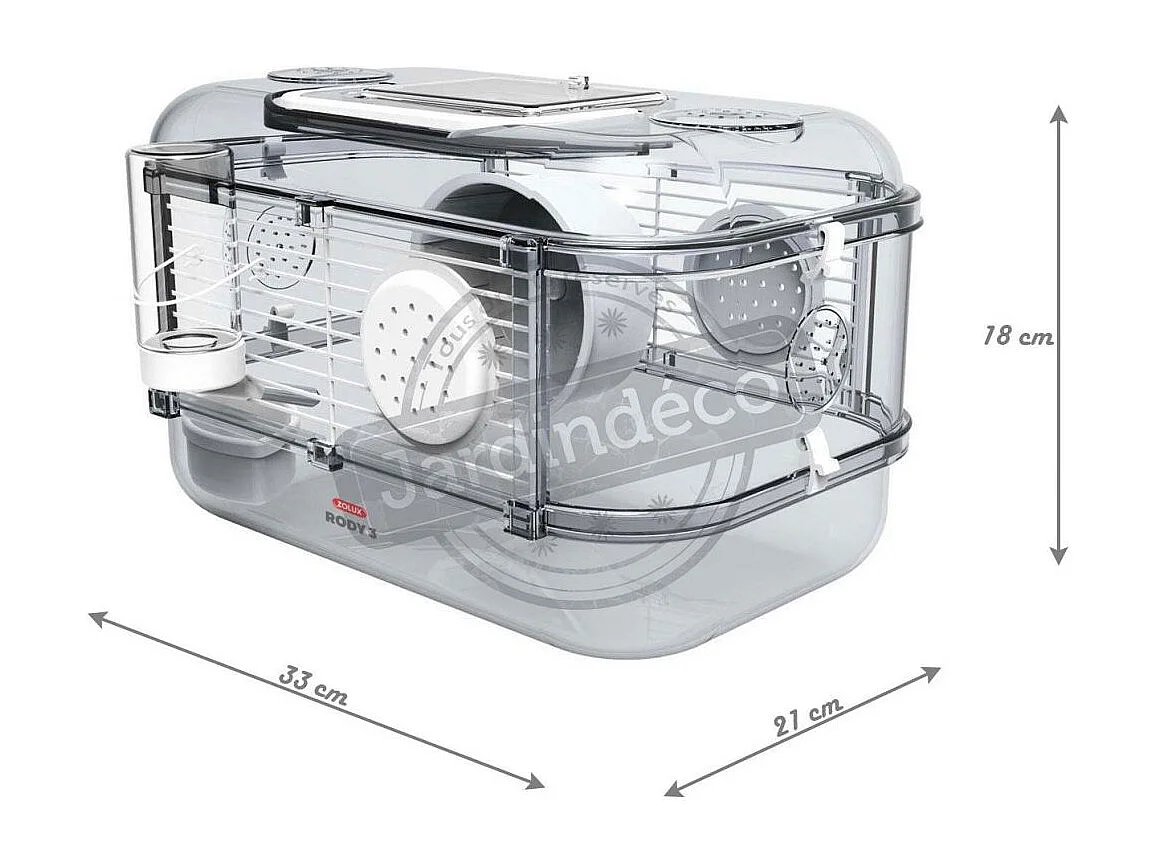 Mini cage pour petits rongeurs  Rody