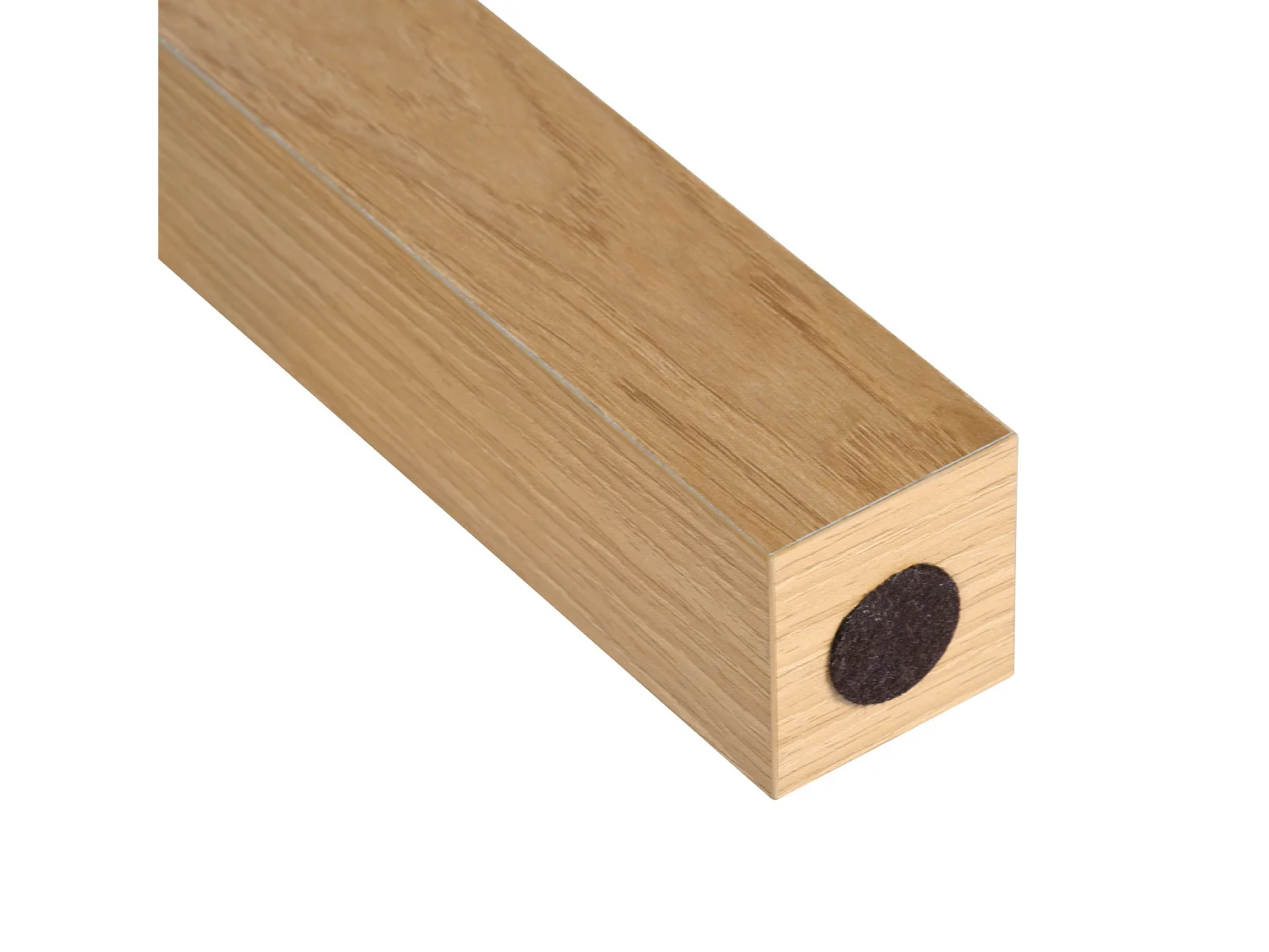 URBAN MEUBLE Escritorio escandinavo de madera natural con cajones y almacenaje con estructura de madera 100*50*75.5-90.5cm