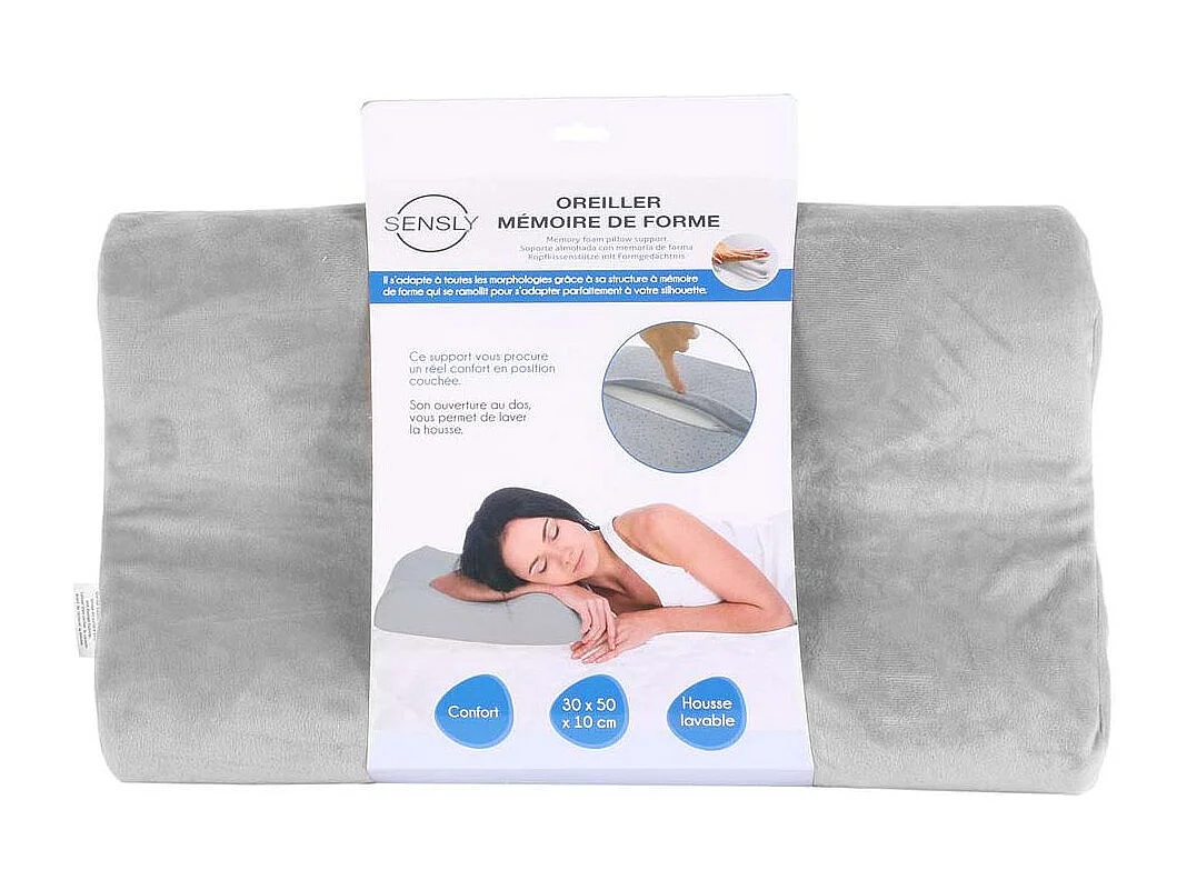 OREILLER A MEMOIRE DE FORME M4