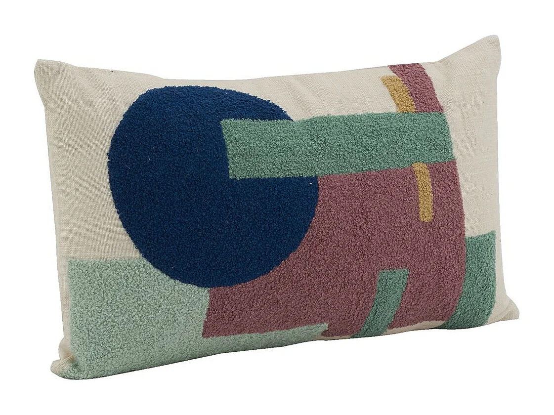 Cuscino rettangolare in cotone