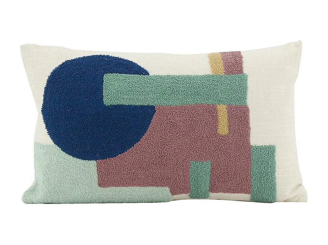Cuscino rettangolare in cotone