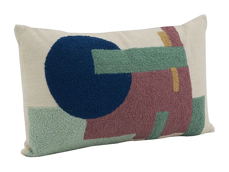 Cuscino rettangolare in cotone