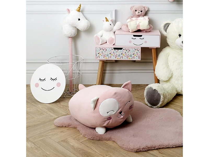 Peluche Coussin Chat