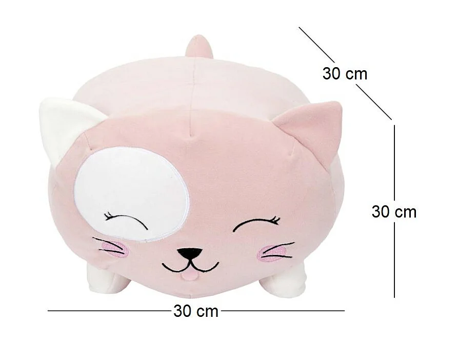 Peluche Coussin Chat