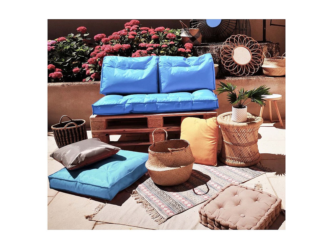 Coussin De Longe Miniature Dinky Rugs - Simple, Neuf (set Incomplet)
