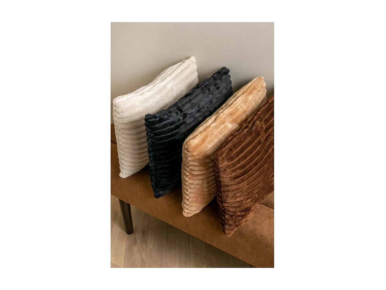 Cuscino in velluto a coste 50 x 30 cm