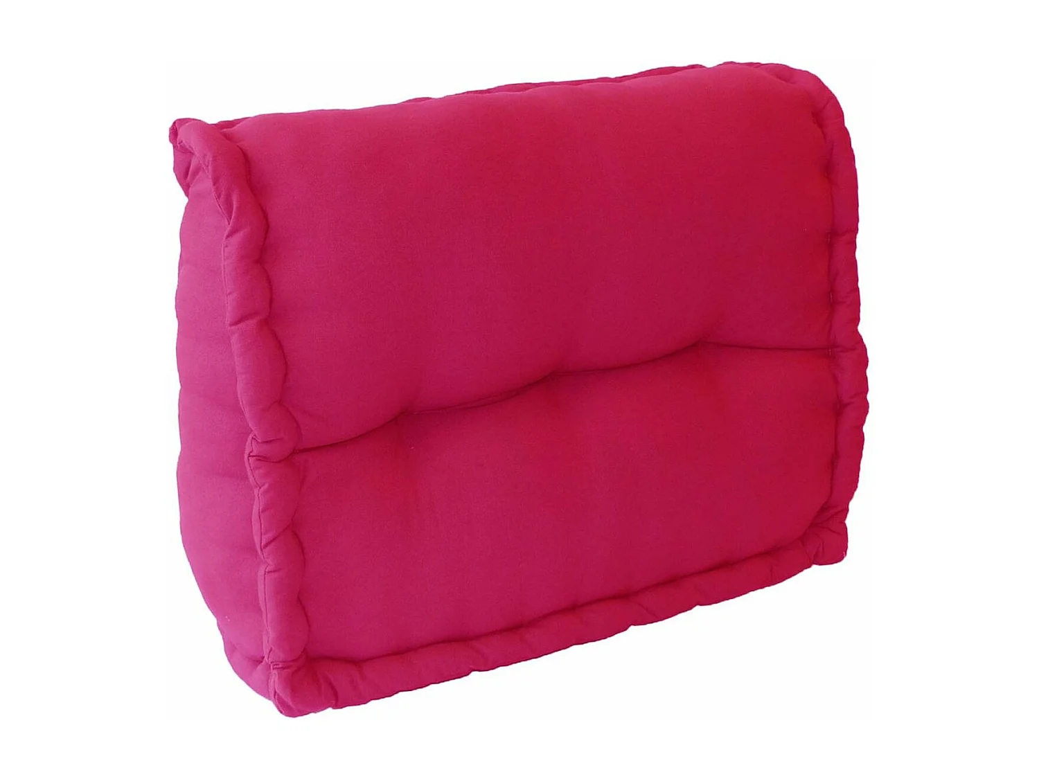 Coussin cale-rein en coton coloré