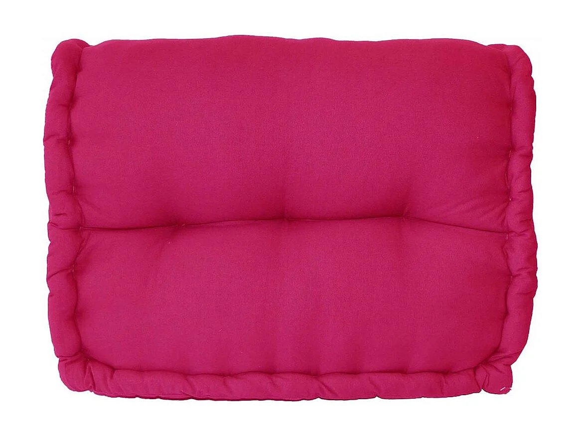 Coussin cale-rein en coton coloré