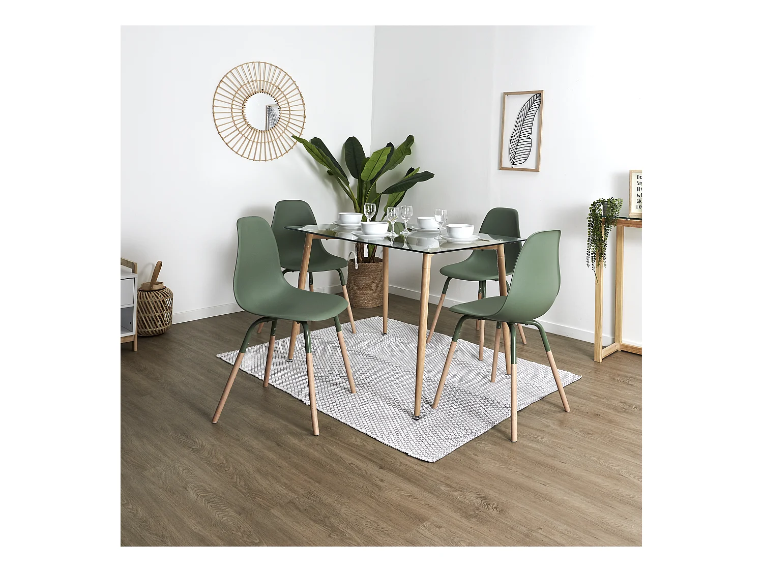 Coffre Banc Pliable Eleonor Beige Beige