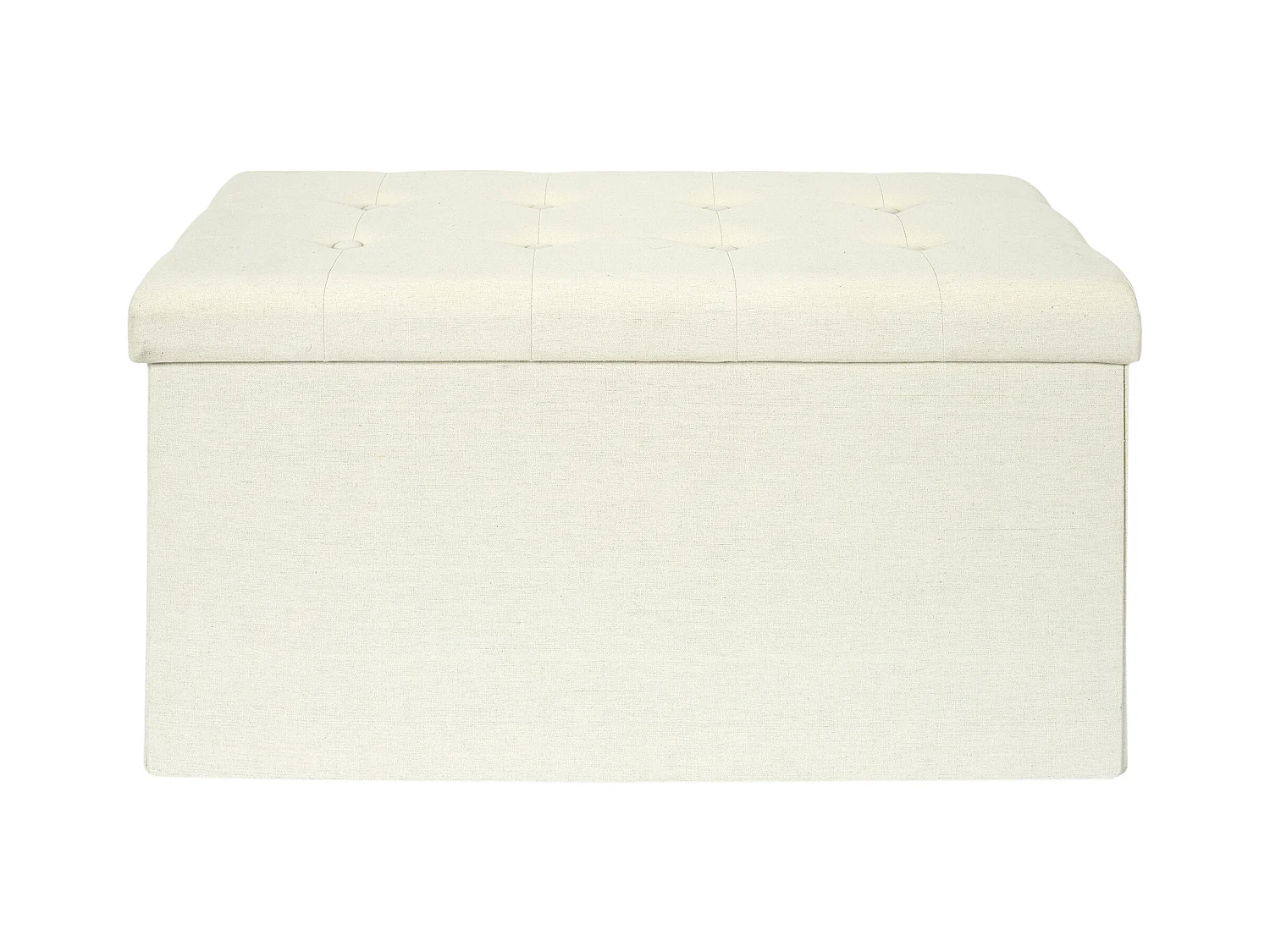 Coffre Banc Pliable Eleonor Beige Beige