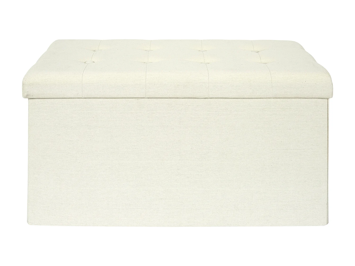 Coffre Banc Pliable Eleonor Beige Beige