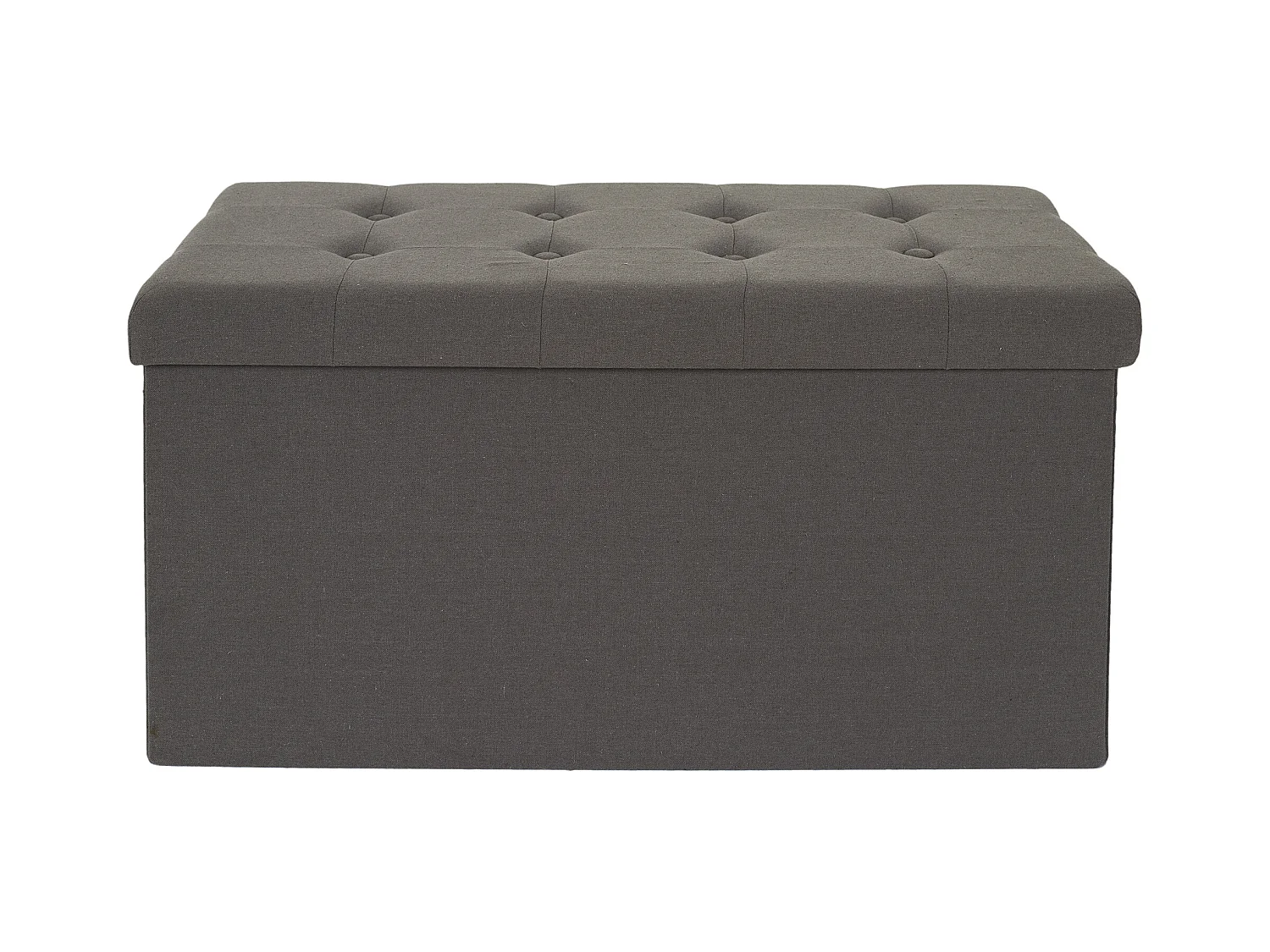 Coffre Banc Pliable Eleonor Gris Gris