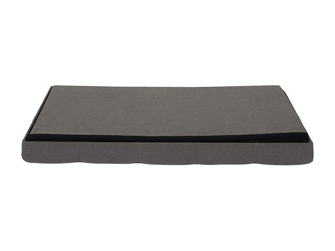 Coffre Banc Pliable Eleonor Gris Gris