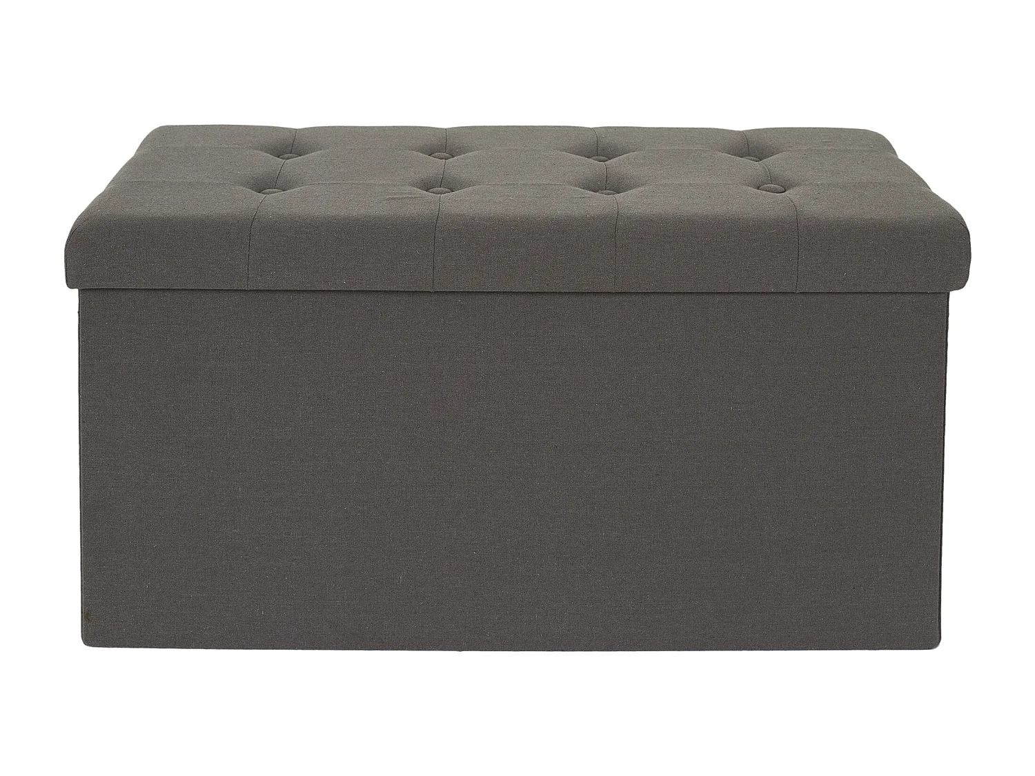 Coffre Banc Pliable Eleonor Gris Gris