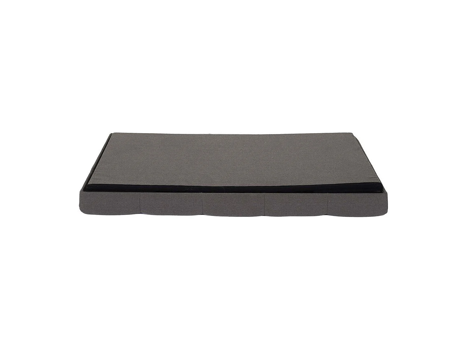 Coffre Banc Pliable Eleonor Gris Gris