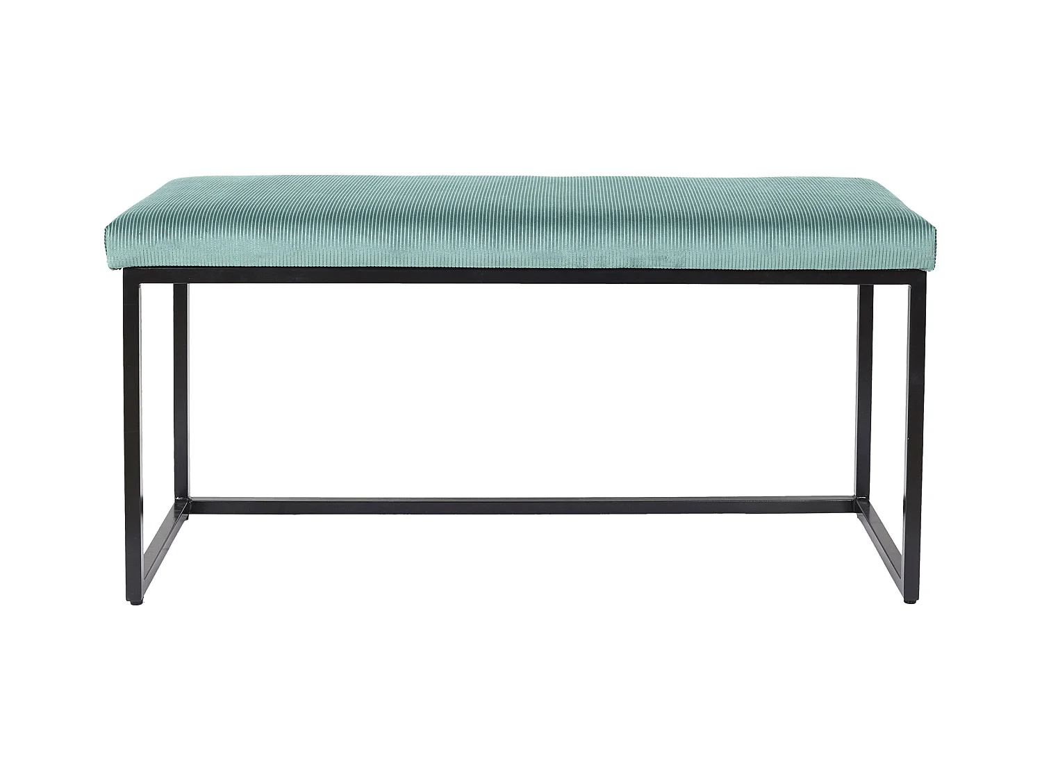 Banc Giulia Bleu Velours Cotele Bleu