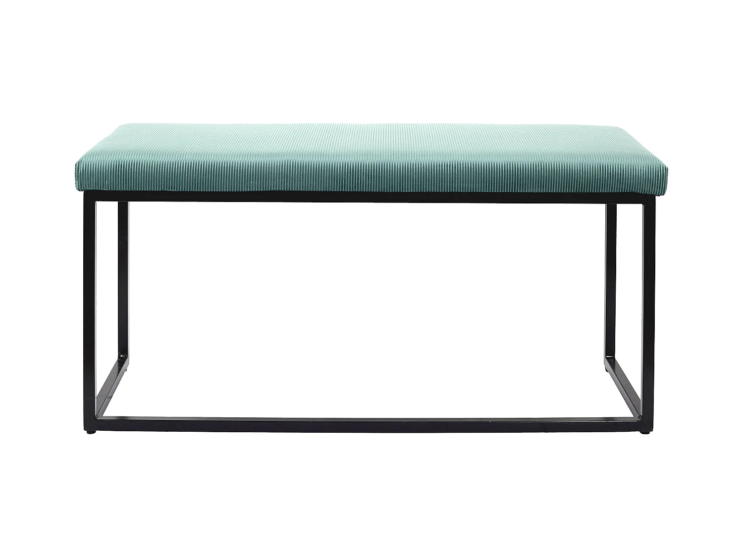 Banc Giulia Bleu Velours Cotele Bleu