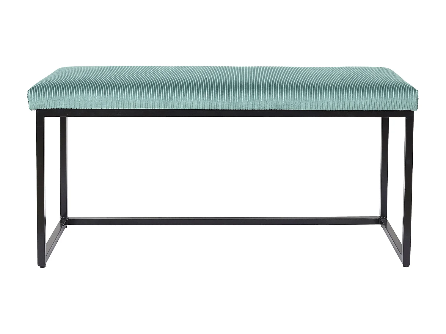 Banc Giulia Bleu Velours Cotele Bleu