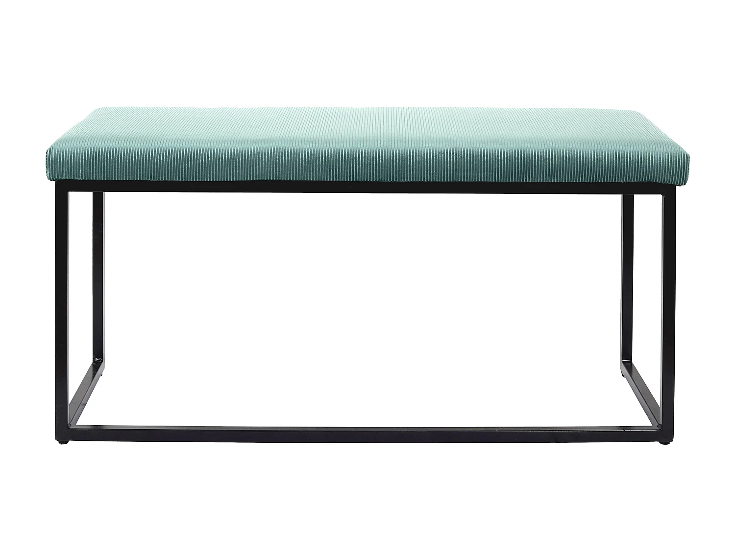 Banc Giulia Bleu Velours Cotele Bleu