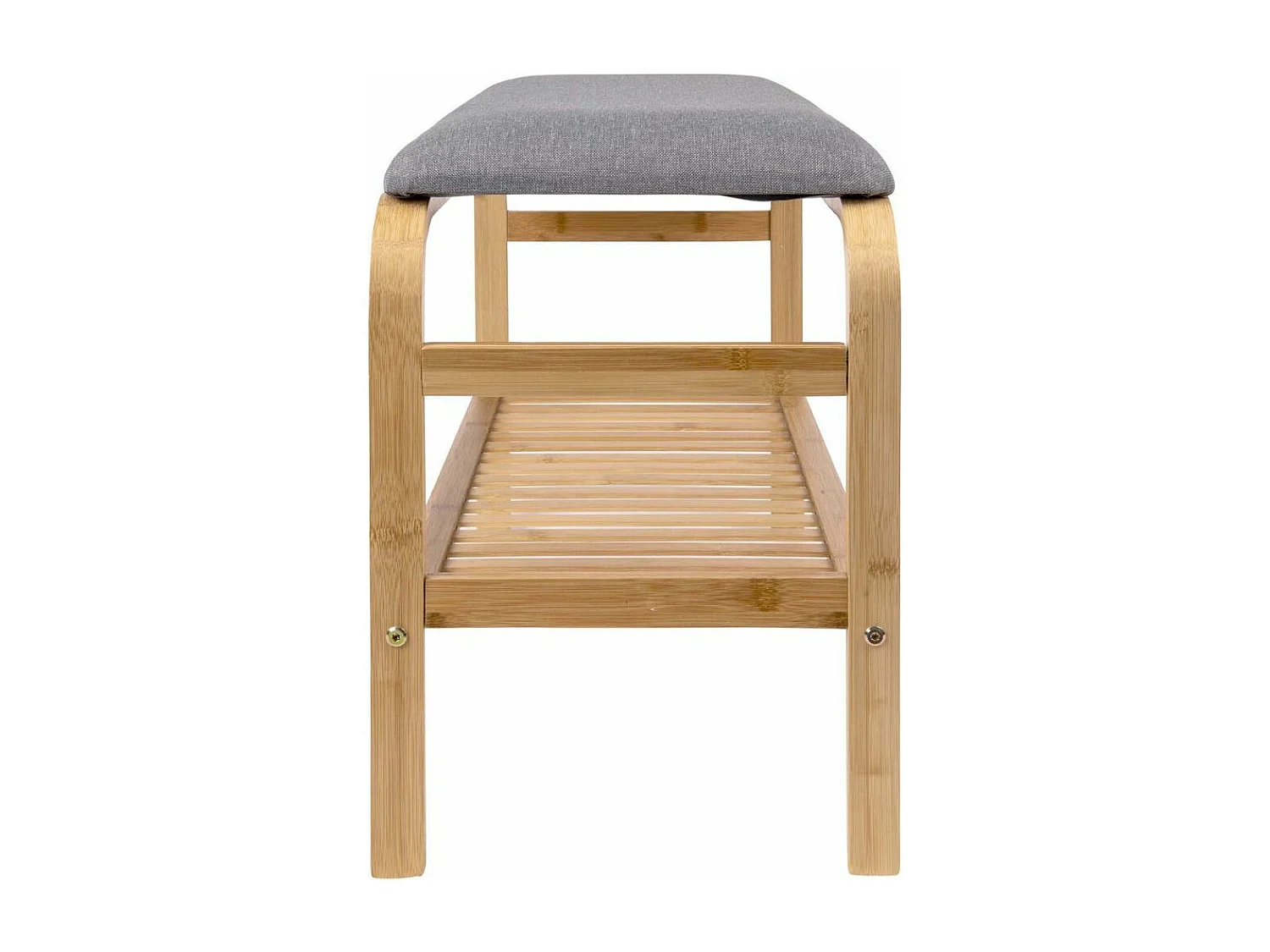 Banc en bambou avec coussin Fabric