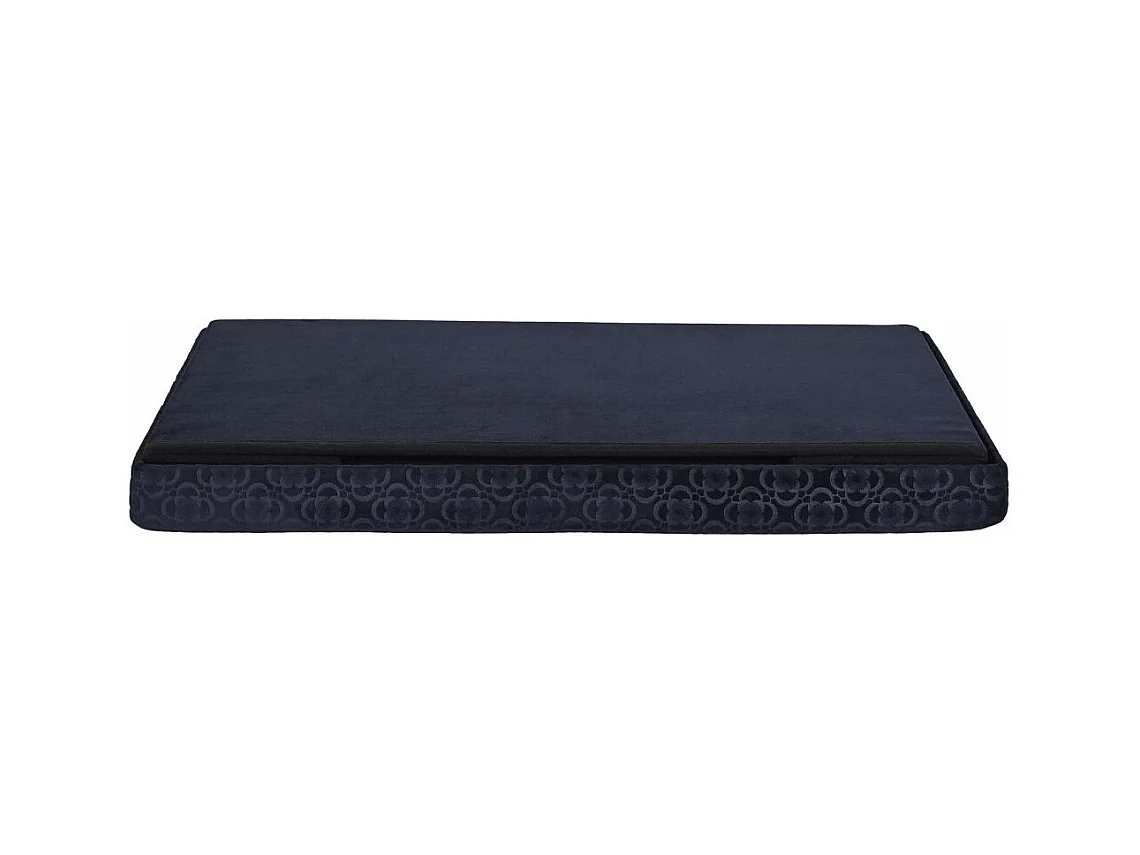 Banc Pliable & Coffre "Rétro" 76cm Bleu Nuit