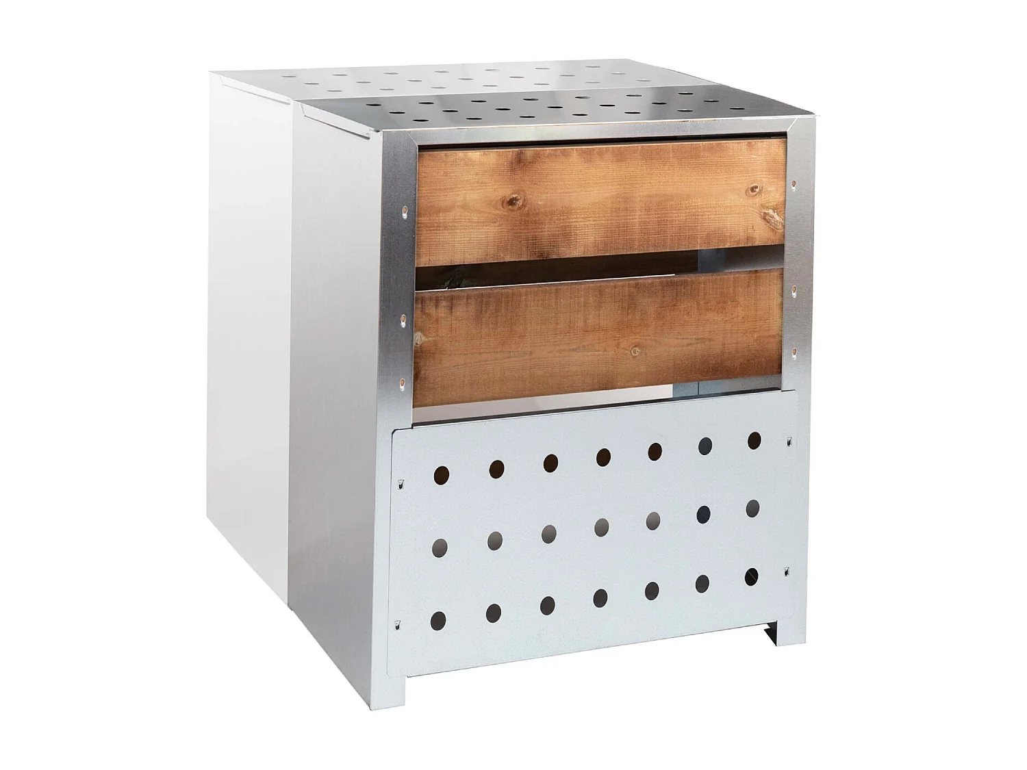 Extension pour silo à compost acier et bois 200L