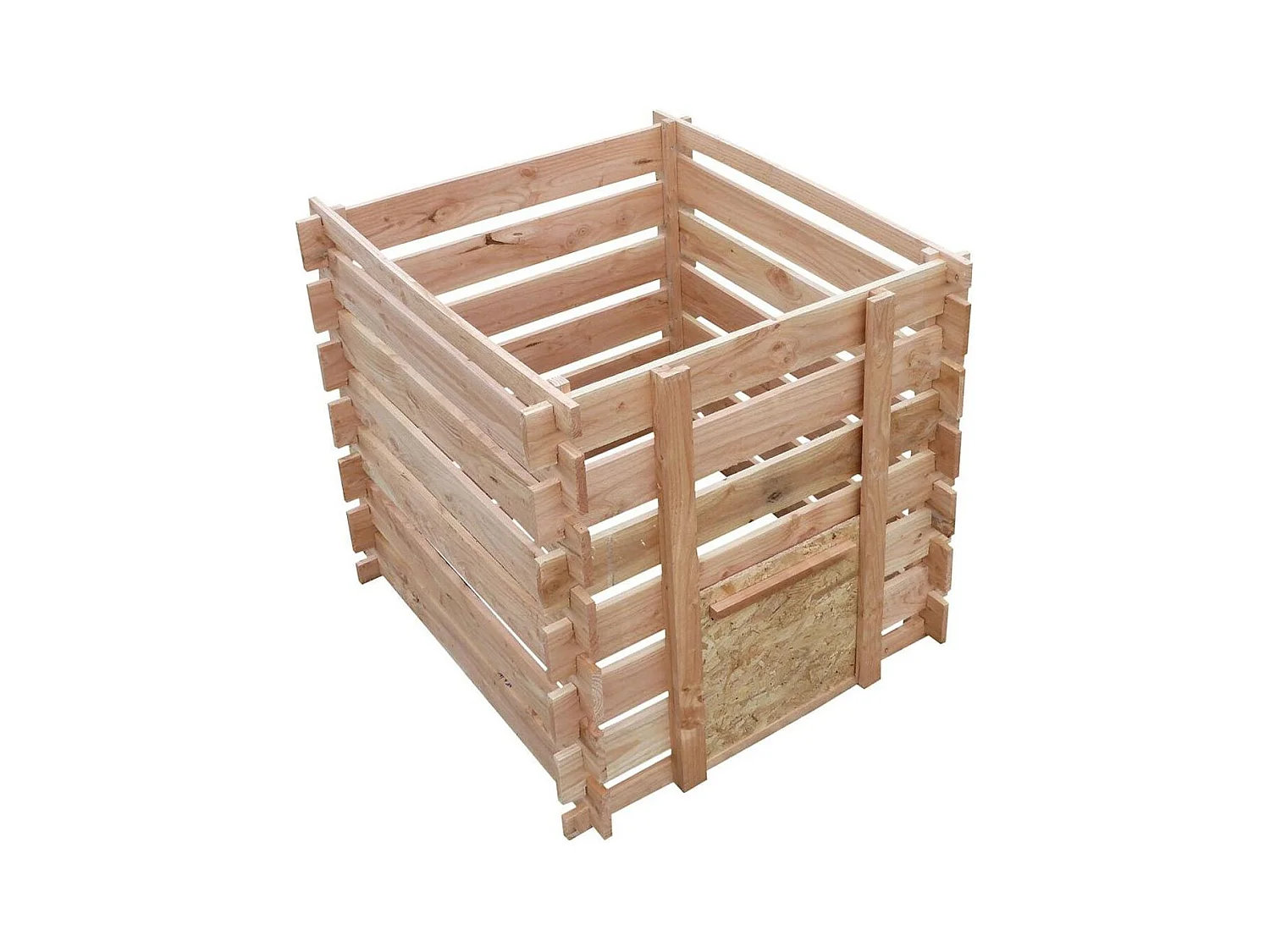 Composteur en bois de douglas naturel 700 litres